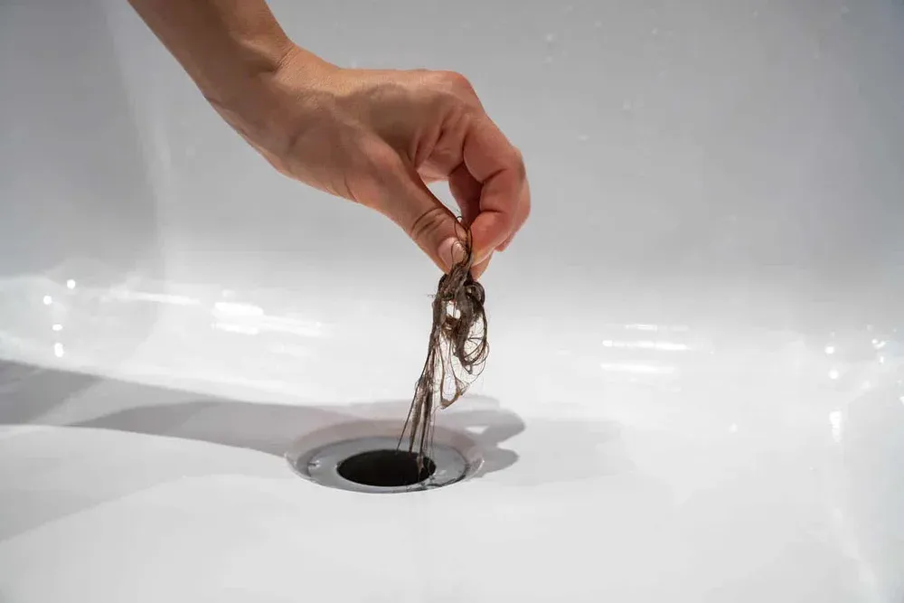 Blocked drain inspection and clearing